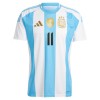 Officiële Voetbalshirt Argentinië Di Maria 11 Thuis 2024 - Heren